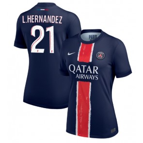 Paris Saint-Germain Lucas Hernandez #21 Domaci Dres za Ženska 2024-25 Kratak Rukavima